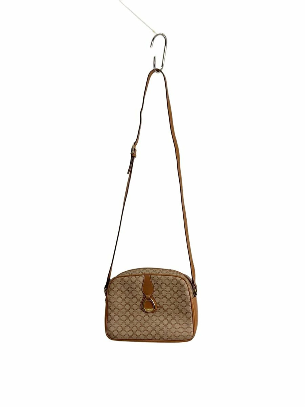 Celine Shoulder Macadam Bag Beige All over